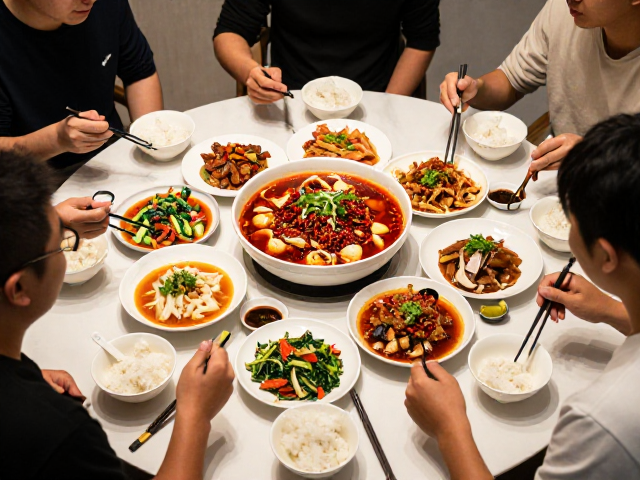 多人共享低油少辣川味午餐推荐，浓郁下饭不腻