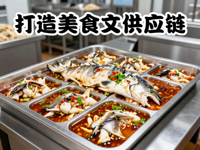 中央厨房水煮鱼预制包赋能美食文旅街区，打造爆款餐饮供应链