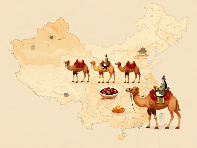 丝路驼铃带来的味觉版图重构