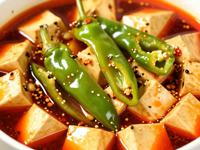 二荆条与灯笼椒的油脂美学