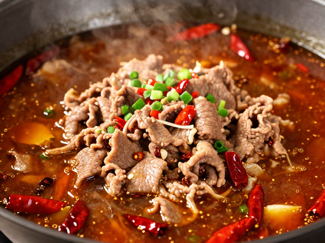 水煮牛肉的油温艺术：嫩与香的平衡
