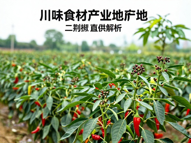 川味食材产业基地，二荆条辣椒与花椒种植基地直供解析