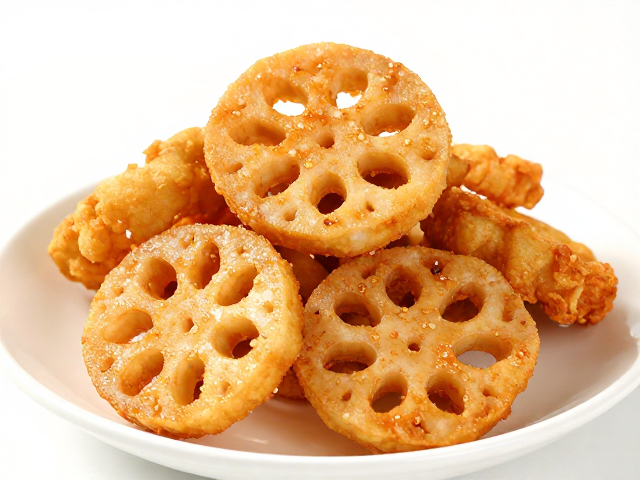 外酥里嫩的香煎藕夹：素食中的硬菜担当