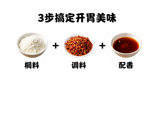 核心调料与比例调配