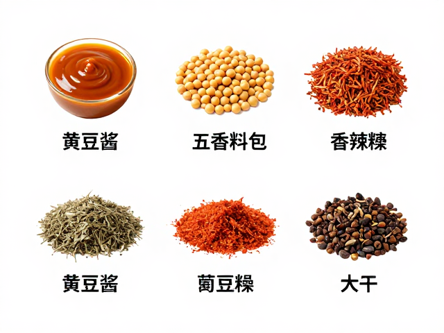 关键食材的处理与配比逻辑