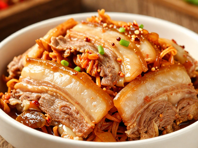 云南泡菜粉蒸肉的灵魂基底：泡菜与蒸肉的交融