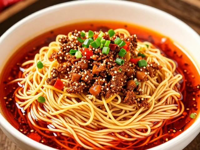 宜宾燃面:干香麻辣的味蕾唤醒术