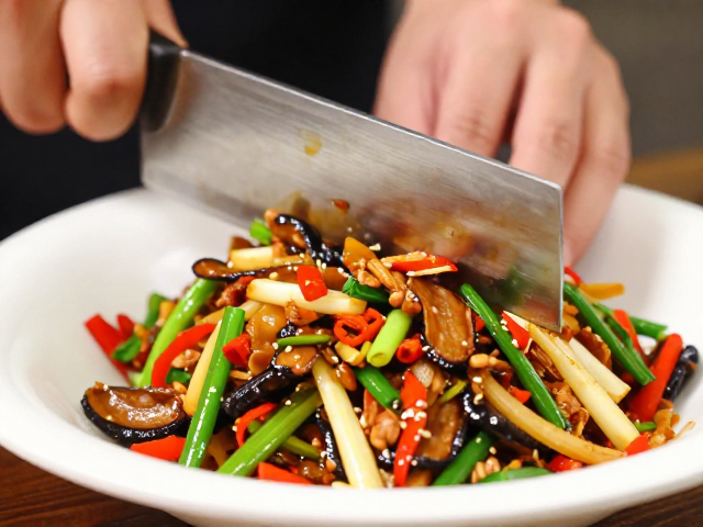 刀工处理与食材预处理