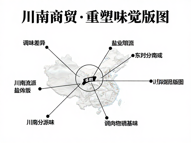 川南流派调味差异，盐业商贸如何重塑味觉版图