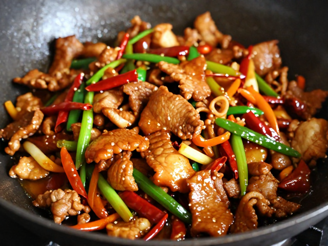 熬油煸肉:火候与油脂的博弈艺术