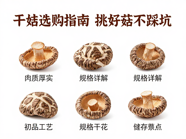干香菇的干燥工艺与储存要点