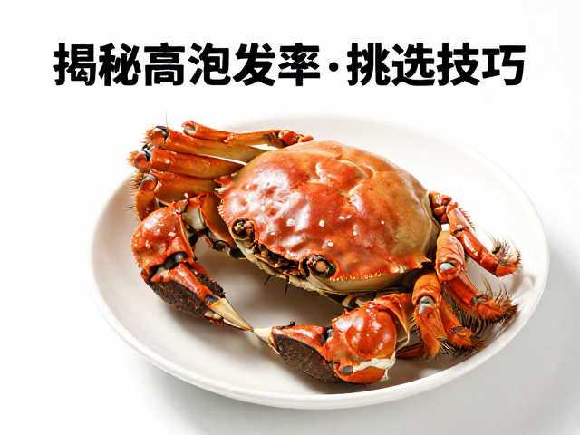 高泡发率干蟹的挑选核心要素