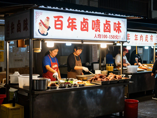 街角深处的家族摊档与百年卤味