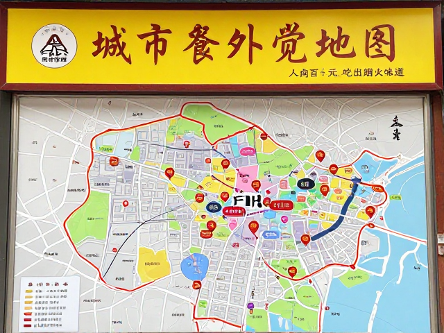 城市版图的味觉地图