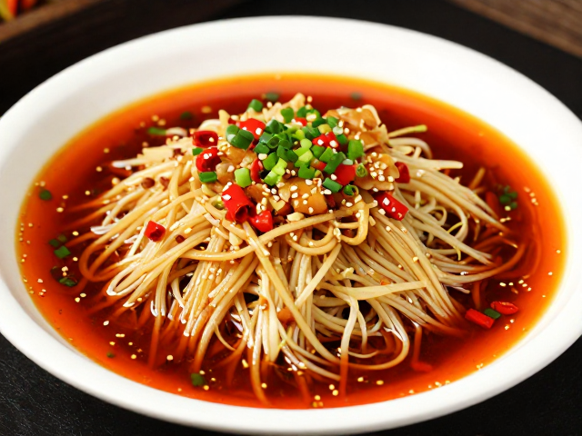 装盘呈现与食用场景