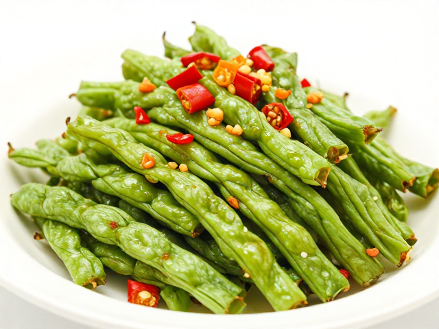 干煸四季豆的清脆与入味