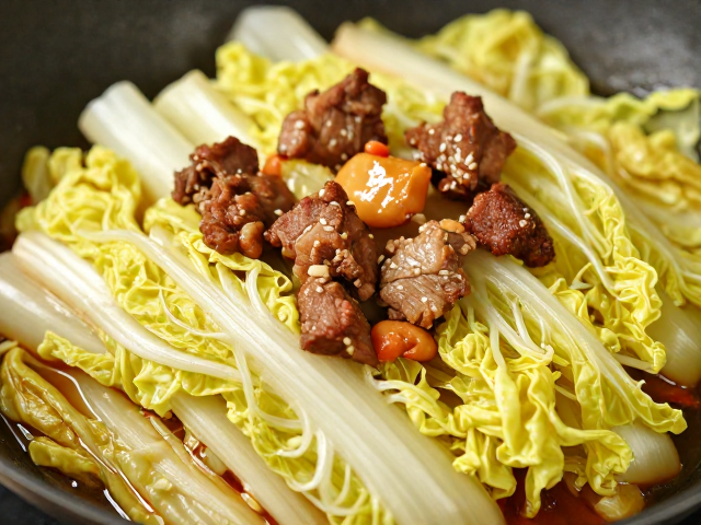 头菜与肉类搭配的风味互补与入味技巧