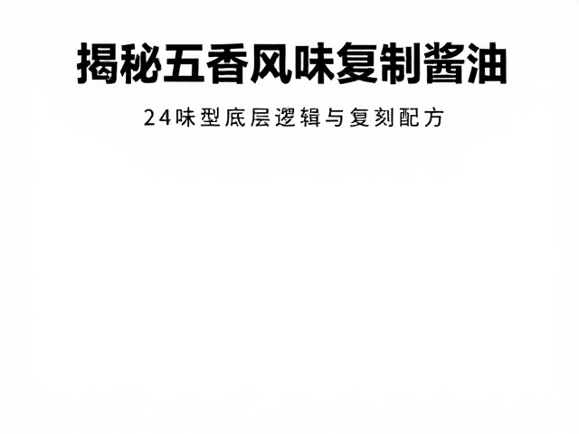 复刻配方的实操路径与工艺细节