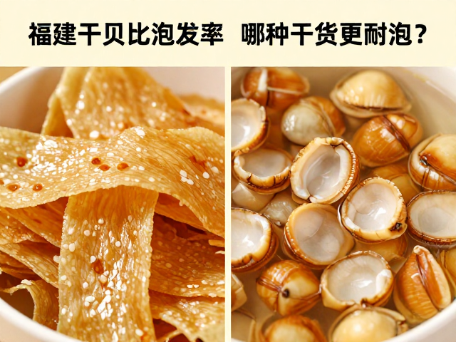 泡发后的质地表现与烹饪应用适配
