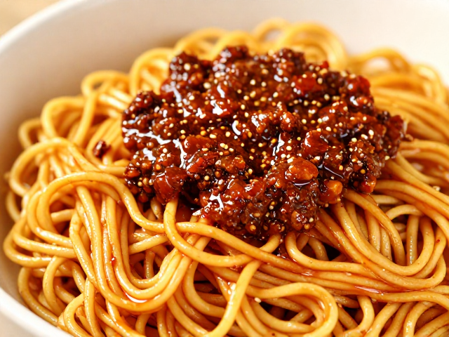 面条红亮入味的调味逻辑