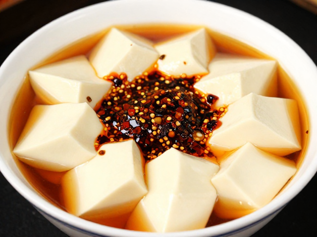 嫩豆花的制作与成型技巧