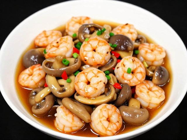平菇炒虾球的鲜味逻辑与食材处理