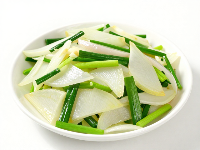洋葱蒜苗萝卜怎么搭配炒？3种家常快手菜做法，低脂又下饭