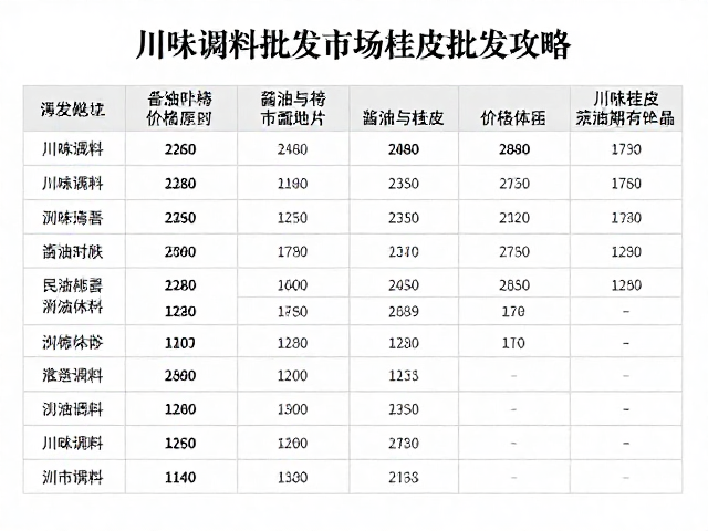 价格体系与采购成本控制