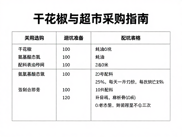 蚝油选购的关键要素：氨基酸态氮与配料表解析