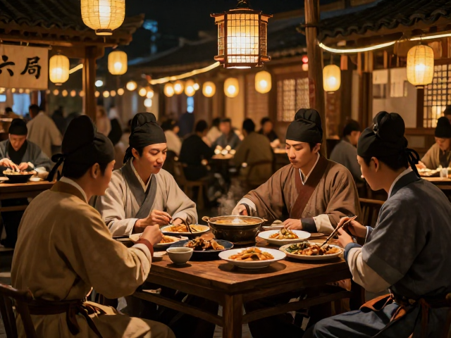 夜市喧嚣与&ldquo;四司六局&rdquo;的专业分工