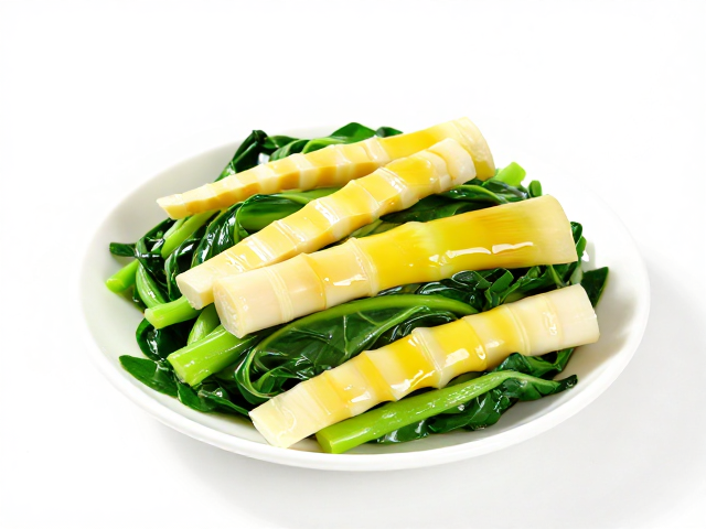 冬笋与油麦菜的时令搭配逻辑