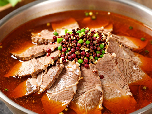 达县风味水煮牛肉的正宗选材与刀工