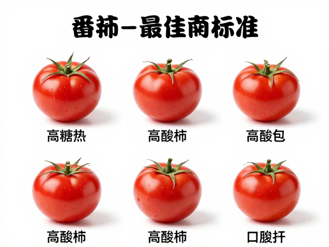 挑选高糖度与高酸度西红柿的实用标准