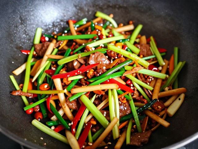 干煸菜怎么做？旺火锁鲜技巧，煸炒入味不软塌