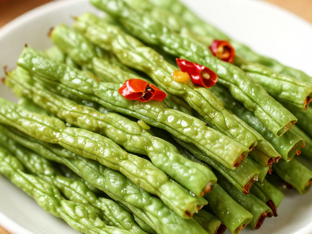 干煸四季豆正宗做法，泡姜提鲜去腥，麻辣鲜香超下饭