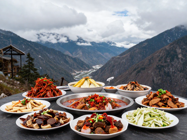 高山峡谷间的烟火与食材本味