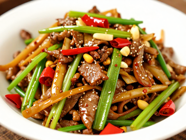 食材预处理与味型融合场景