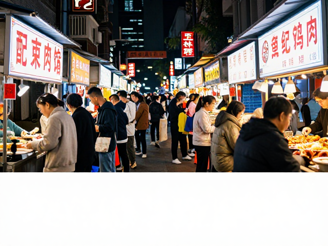 玉林路与建设路的市井夜话