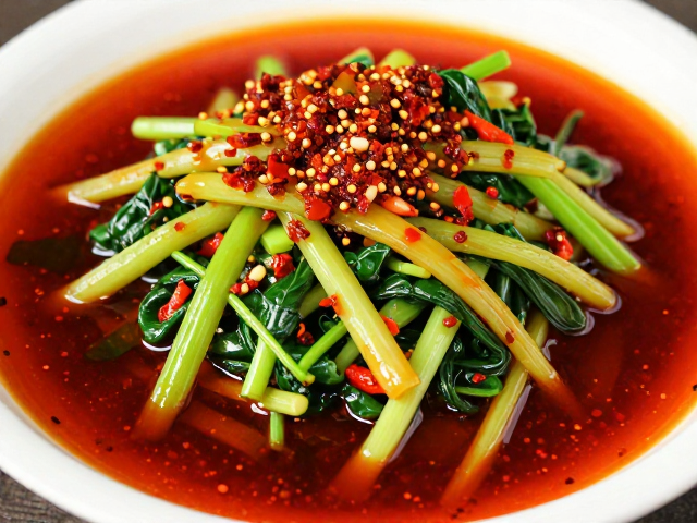 红油拌菜的风味构建与操作要点