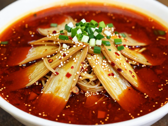 经典红油素菜：清脆与浓郁的碰撞