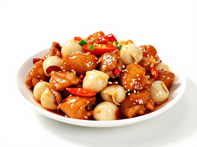 辅料搭配与出锅装盘