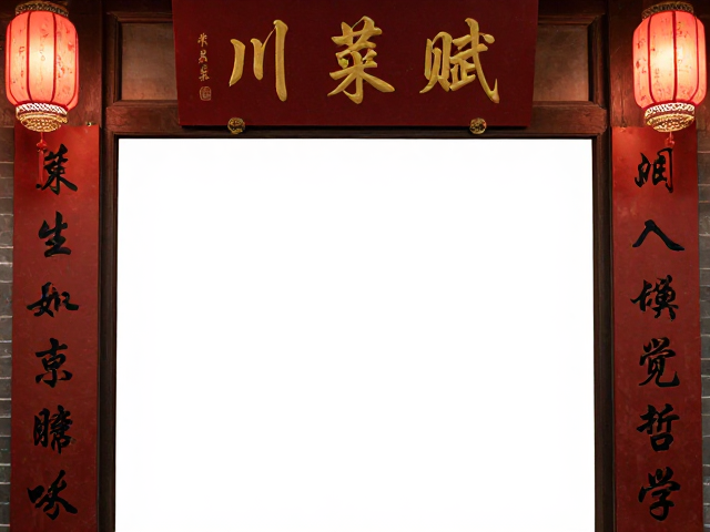 楹联入馔,匾额题写间的市井雅趣
