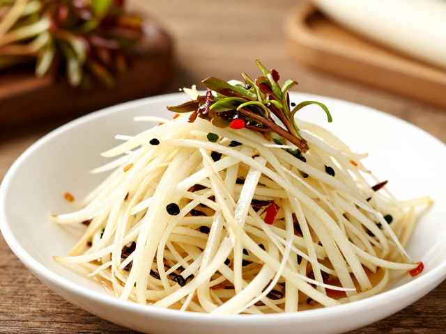 香椿拌萝卜丝，清爽解腻凉拌菜做法，春天必吃的美味