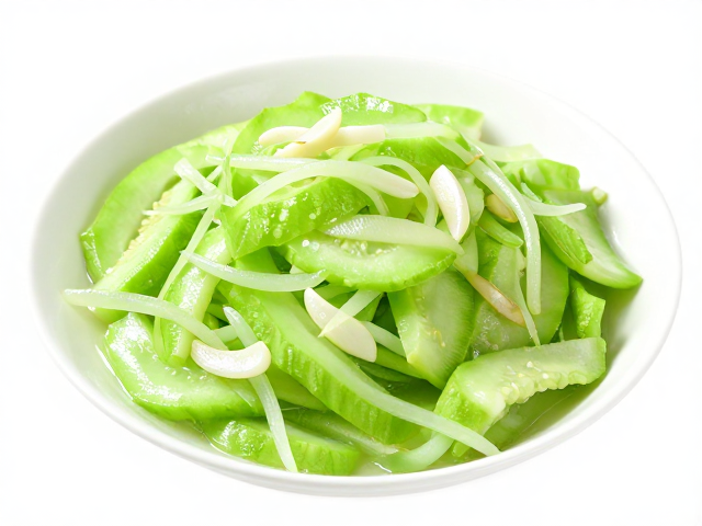 蒜蓉清炒丝瓜：保留最纯粹的清甜本味