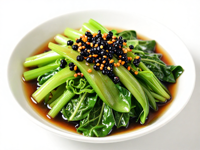 豆豉炝水煮菜，低脂又入味，3步搞定快手健康餐