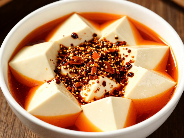 乐山豆腐脑的灵魂在于红油与佐料