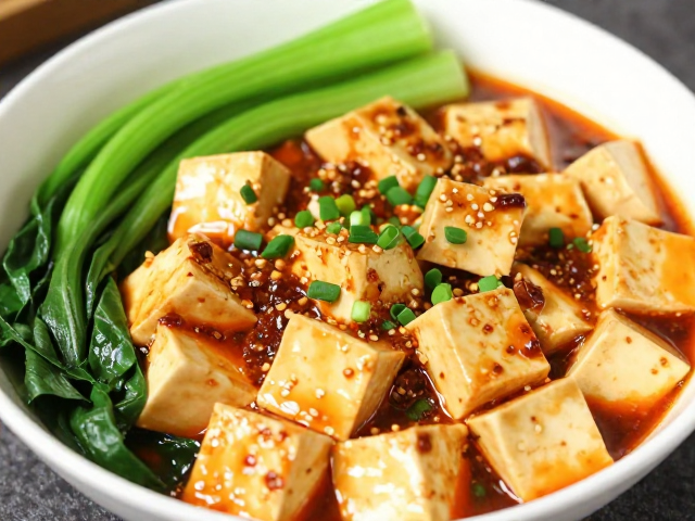 去油少盐版麻婆豆腐的制作细节