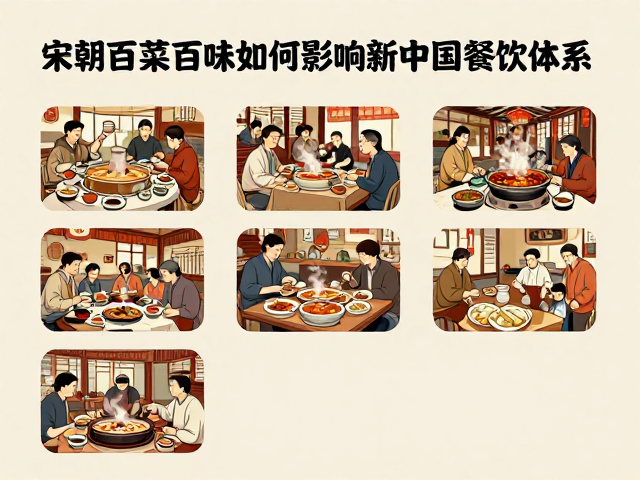 市井饮食形态的延续与现代餐饮业态的雏形