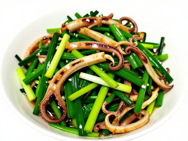 蒜苗处理与姜葱料酒去腥技巧