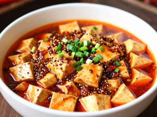 麻婆豆腐的融合：口感与风味的互补艺术